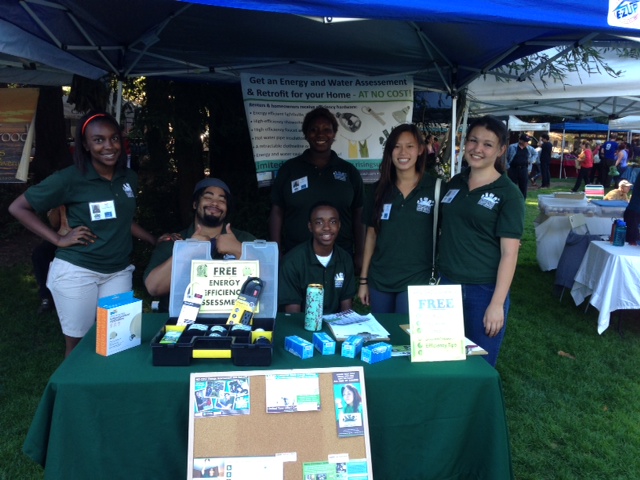 Some of the Marin crew at an outreach event! 
